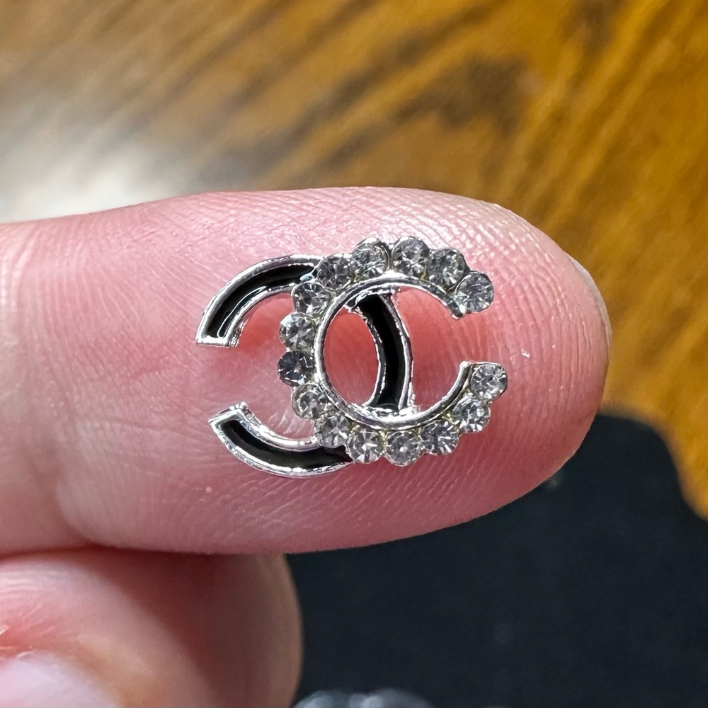 New Silver Nail Charms and Embellishments